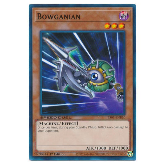 Yu-Gi-Oh! - Speed Duel Starter Decks - Twisted Nightmares - Bowganian (Common) SS05-ENB20
