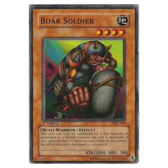 Yu-Gi-Oh! - Magic Ruler - Boar Soldier (Common) - MRL-EN089/050
