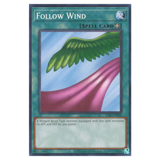 Yu-Gi-Oh! - Legend of Blue Eyes White Dragon (25th Anniversary Edition) - Follow Wind (Common) - LOB25-EN098