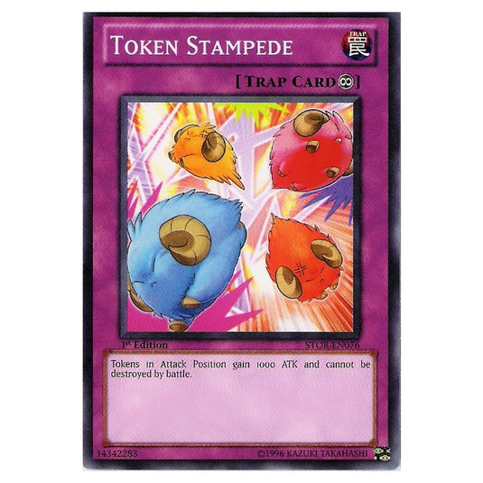 Yu-Gi-Oh! - Storm of Ragnarok - Token Stampede (Common) STOR-EN076