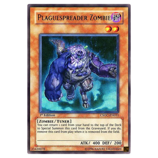 Yu-Gi-Oh! - Crossroads of Chaos - Plaguespreader Zombie (Ultra Rare) CSOC-EN031