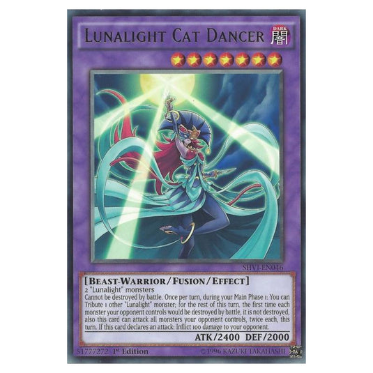 Yu-Gi-Oh! - Shining Victories - Lunalight Cat Dancer (Rare) SHVI-EN046
