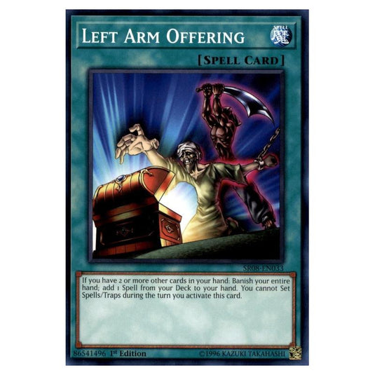 Yu-Gi-Oh! - Structure Deck - Order of the Spellcasters - Left Arm Offering (Common) SR08-EN033