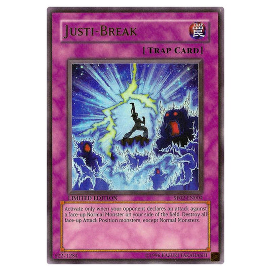 Yu-Gi-Oh! - Cyberdark Impact Sneak Peek Participation Card - Justi-Break (Ultra Rare) SP02-EN004