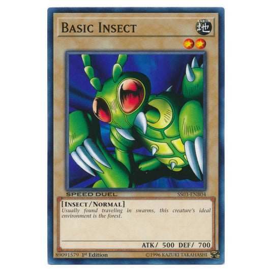 Yu-Gi-Oh! - Speed Duel Starter Decks - Ultimate Predators - Basic Insect (Common) SS03-ENB04