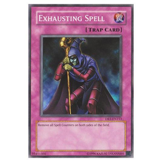 Yu-Gi-Oh! - Dark Revelation Volume 1 - Exhausting Spell (Common) DR1-EN153