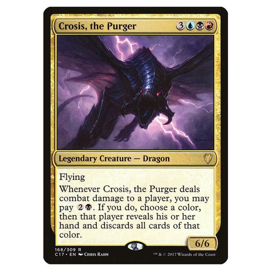 Magic The Gathering - Commander 2017 - Crosis, the Purger - 168/309