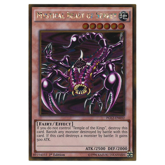 Yu-Gi-Oh! - Premium Gold - Return of the Bling - Mystical Beast of Serket (Gold Rare) PGL2-EN032