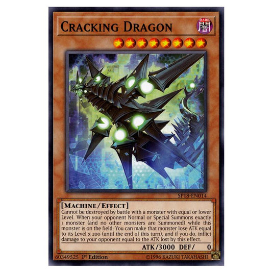 Yu-Gi-Oh! - Star Pack VRAINS - Cracking Dragon (Common) SP18-EN014