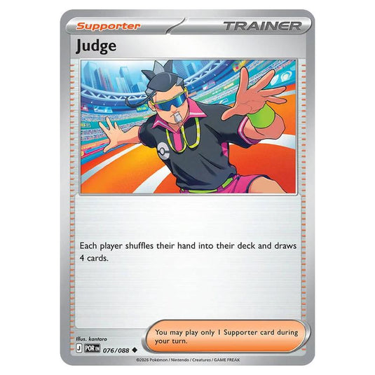 Pokemon - Mega Evolution - Perfect Order - Judge - 076/088