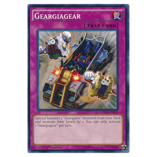 Yu-Gi-Oh! - Geargia Rampage Structure Deck - Geargiagear (Common) SDGR Yu-Gi-Oh! - Geargia Rampage Structure Deck - Geargiagear (Common) SDGR
