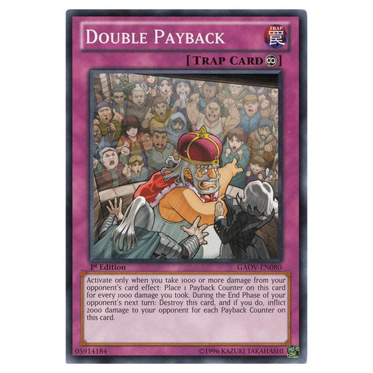 Yu-Gi-Oh! - Galactic Overlord - Double Payback (Short Print) GAOV-EN080