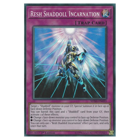 Yu-Gi-Oh! - Structure Deck - Shaddoll Showdown - Resh Shaddoll Incarnation (Super Rare) SDSH-EN033