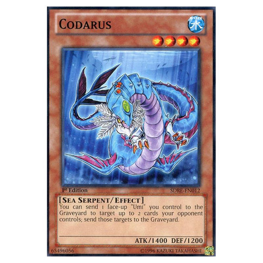 Yu-Gi-Oh! - Realm of the Sea Emperor Structure Deck - Codarus (Common) SDRE-EN012
