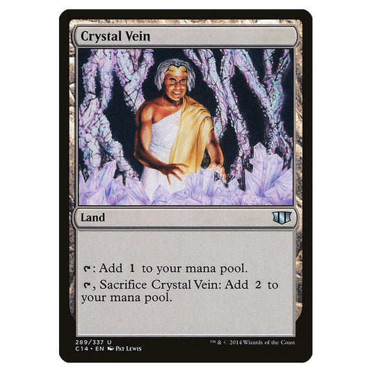 Magic The Gathering - Commander 2014 - Crystal Vein - 289