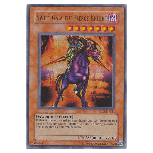 Yu-Gi-Oh! - Dark Beginning 2 - Swift Gaia the Fierce Knight (Ultra Rare) DB2-EN111