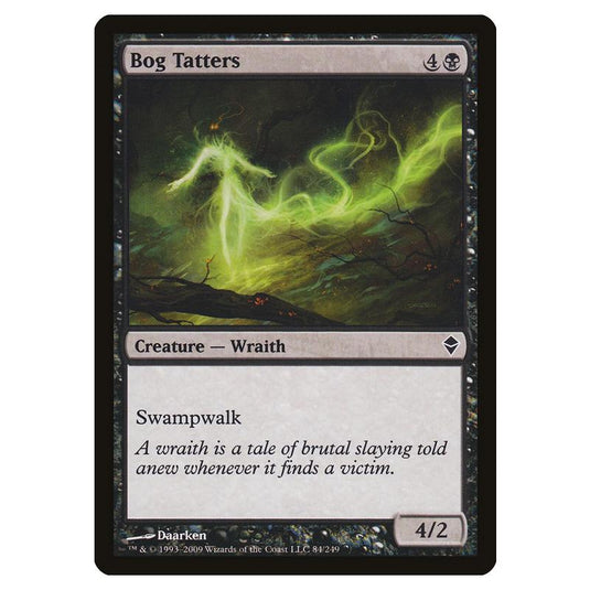 Magic The Gathering - Zendikar - Bog Tatters - 84/249 (Foil)