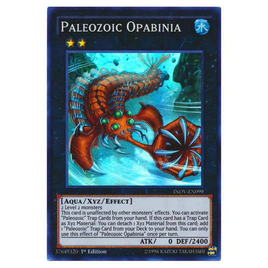 Yu-Gi-Oh! - Invasion - Vengeance - Paleozoic Opabinia (Super Rare) INOV-EN099
