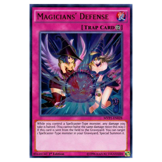 Yu-Gi-Oh! - Yu-Gi-Oh! The Dark Side of Dimensions Movie Pack - Magicians' Defense (Ultra Rare) MVP1-EN028