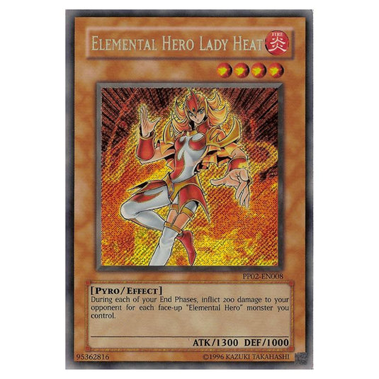 Yu-Gi-Oh! - Premium Pack 2 (TCG) - Elemental HERO Lady Heat (Secret Rare) PP02-EN008