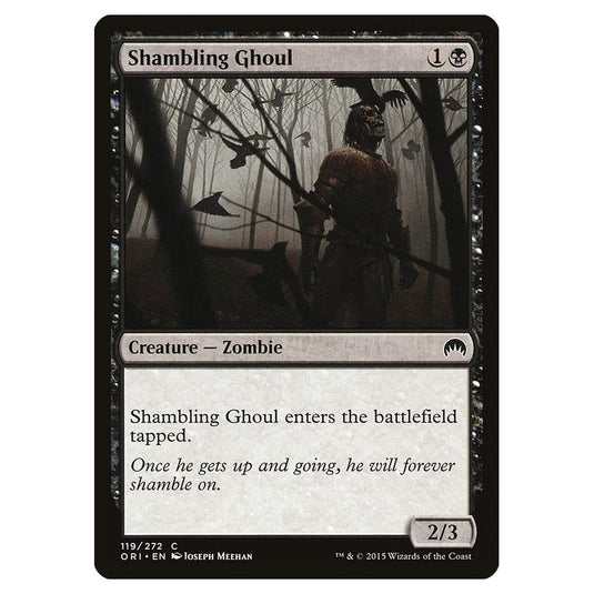 Magic The Gathering - Magic Origins - Shambling Ghoul - 119/272 (Foil)