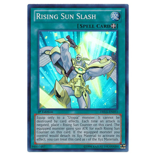 Yu-Gi-Oh! - Dragons of Legend - Rising Sun Slash (Super Rare) DRLG-EN051