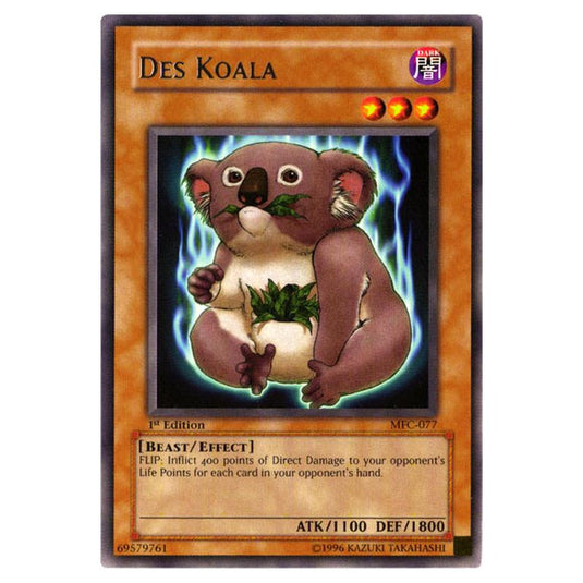 koala yugioh card Yu-Gi-Oh! - Magician's Force