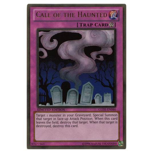 Yu-Gi-Oh! - Gold Series - Haunted Mine - Call of the Haunted (Gold Rare) GLD5-EN046