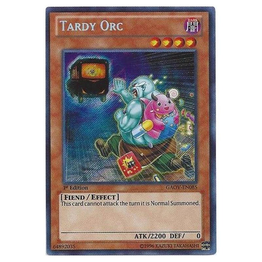 Yu-Gi-Oh! - Galactic Overlord - Tardy Orc (Secret Rare) GAOV-EN085