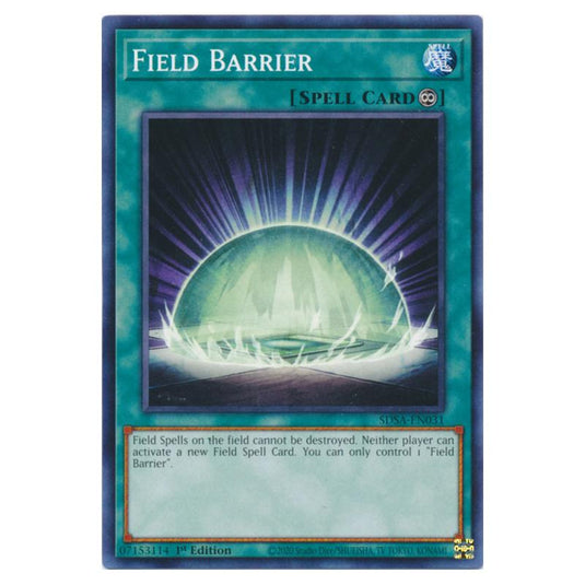 Yu-Gi-Oh! - Structure Deck - Sacred Beasts - Field Barrier (Common) SDSA-EN031