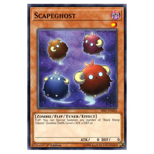 Yu-Gi-Oh! - Structure Deck - Zombie Horde - Scapeghost (Common) SR07-EN022