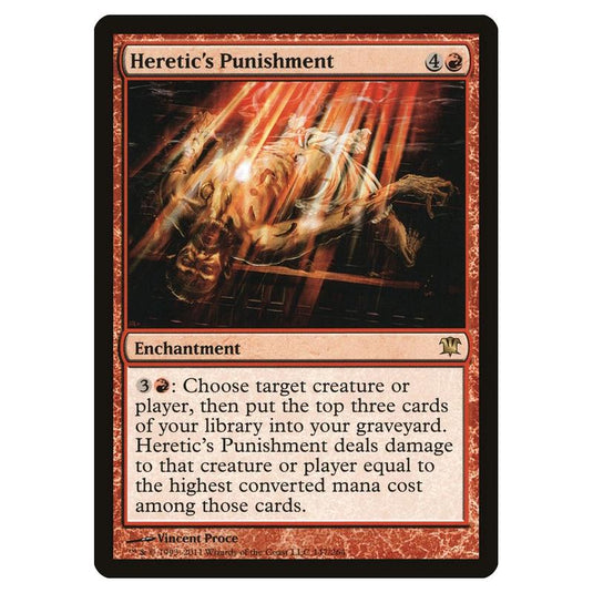 Magic the Gathering - Innistrad - Heretic\\'s Punishment - 147/264
