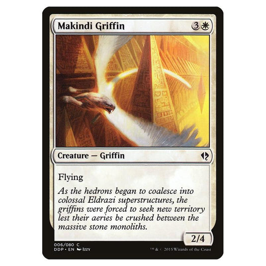 Magic the Gathering - Duel Decks: Zendikar vs. Eldrazi - Makindi Griffin - 6