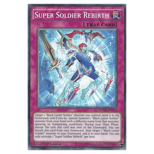 Yu-Gi-Oh! - Dimension of Chaos - Super Soldier Rebirth (Common) DOCS-EN070