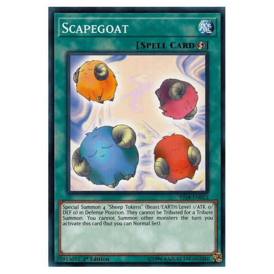 Yu-Gi-Oh! - Starter Deck - Codebreaker - Scapegoat (Common) YS18-EN023