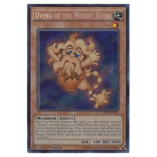 Yu-Gi-Oh! - Legendary Collection 5D's Mega Pack - Dverg of the Nordic Alfar (Secret Rare) LC5D-EN183