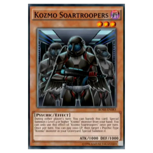 Yu-Gi-Oh! - Breakers of Shadow - Kozmo Soartroopers (Super Rare) BOSH-EN083