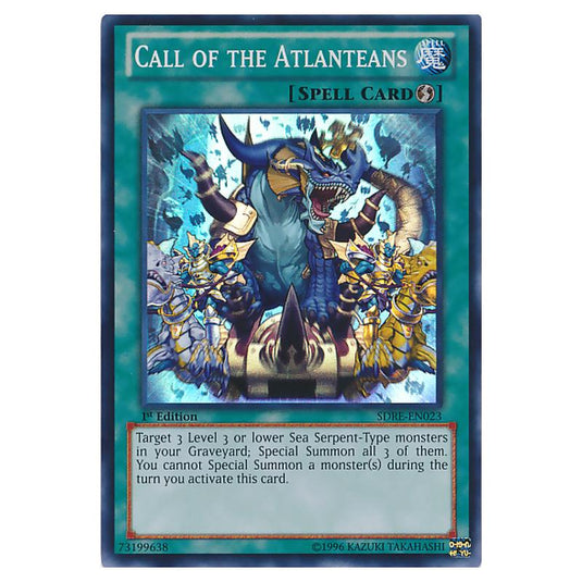 Yu-Gi-Oh! - Realm of the Sea Emperor Structure Deck - Call of the Atlanteans (Super Rare) SDRE-EN023