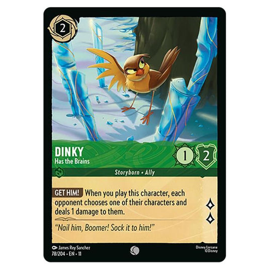 Lorcana - Winterspell - Dinky - Has the Brains (Common) - 078/204