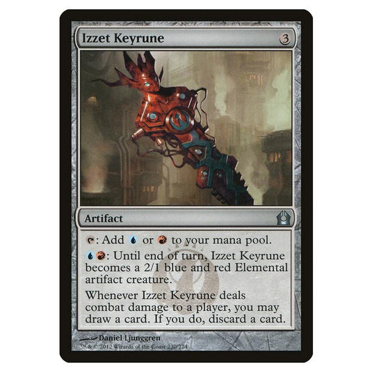 Magic The Gathering - Return To Ravnica - Izzet Keyrune - 230/274