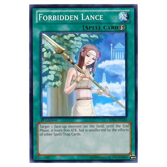 Yu-Gi-Oh! - Battle Pack 2 - War of the Giants - Forbidden Lance (Common) BP02-EN162