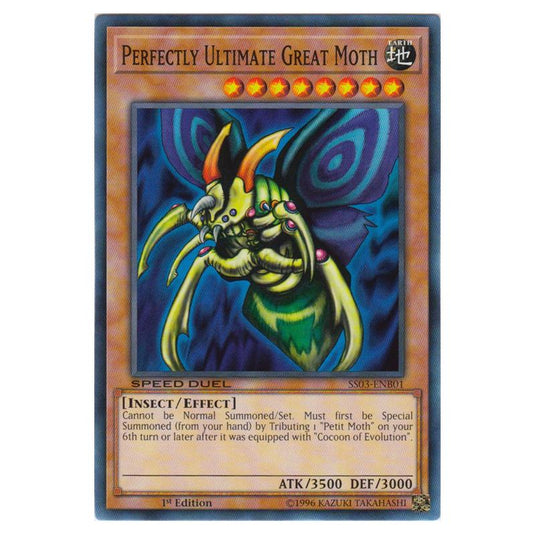 Yu-Gi-Oh! - Speed Duel Starter Decks - Ultimate Predators - Perfectly Ultimate Great Moth (Common) SS03-ENB01