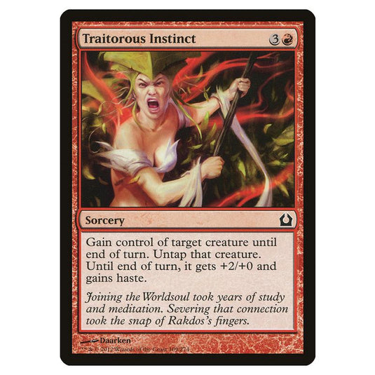 Magic The Gathering - Return To Ravnica - Traitorous Instinct - 109/274