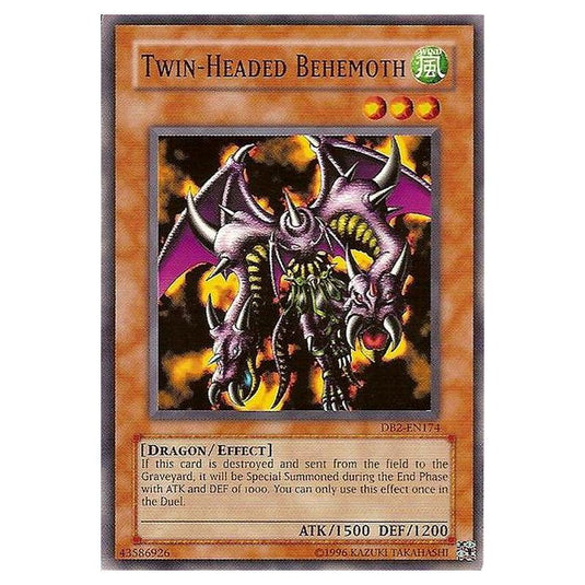 Yu-Gi-Oh! - Dark Beginning 2 - Twin-Headed Behemoth (Common) DB2-EN174