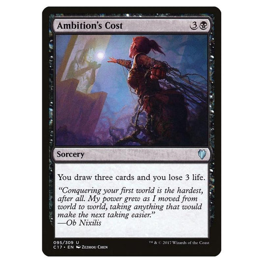 Magic The Gathering - Commander 2017 - Ambition's Cost - 095/309
