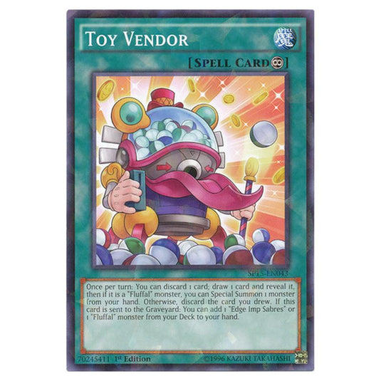 Yu-Gi-Oh! - Star Pack ARC-V - Toy Vendor (Shatterfoil Rare) SP15-EN043