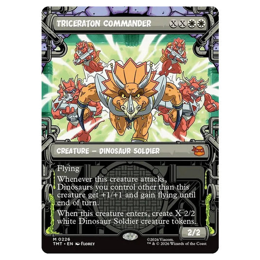 Magic The Gathering - Teenage Mutant Ninja Turtles - Triceraton Commander - 0226