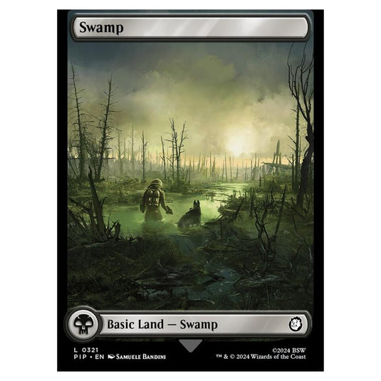 Magic The Gathering - Universes Beyond - Fallout - Swamp - 0321