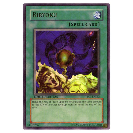 riryoku yugioh card Yu-Gi-Oh! - Shadow of Infinity - Special Edition