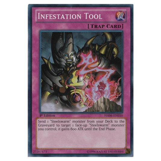 Yu-Gi-Oh! - Hidden Arsenal 6 - Omega Xyz - Infestation Tool (Super Rare) HA06-EN030